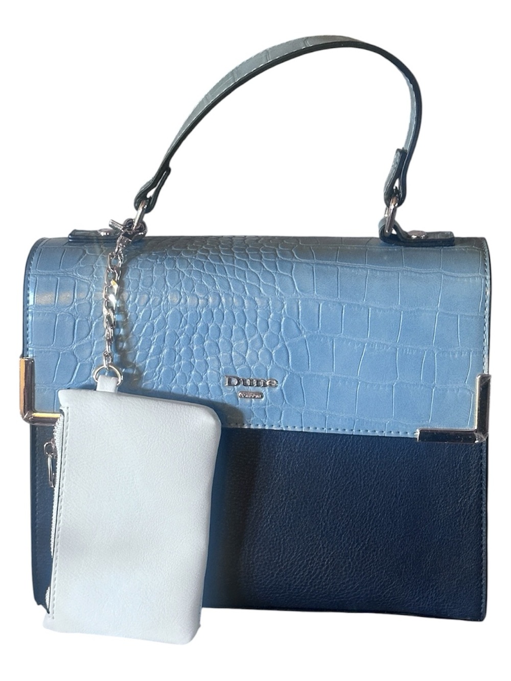 NWOT - Dune London Colorblock Top-Handle Satchel Crossbody Bag.